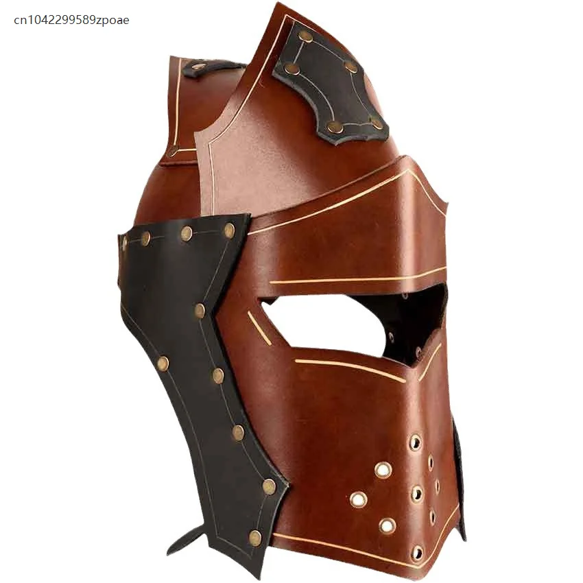 New Europe And America Medieval Steampunk Vintage Medieval Renaissance Paladin Helmet  Cuirass Larp