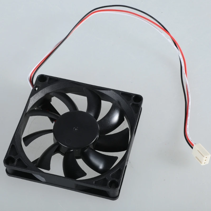 24V High Efficiency Cooling Fan with Temperature Alarm for Electronic Devices