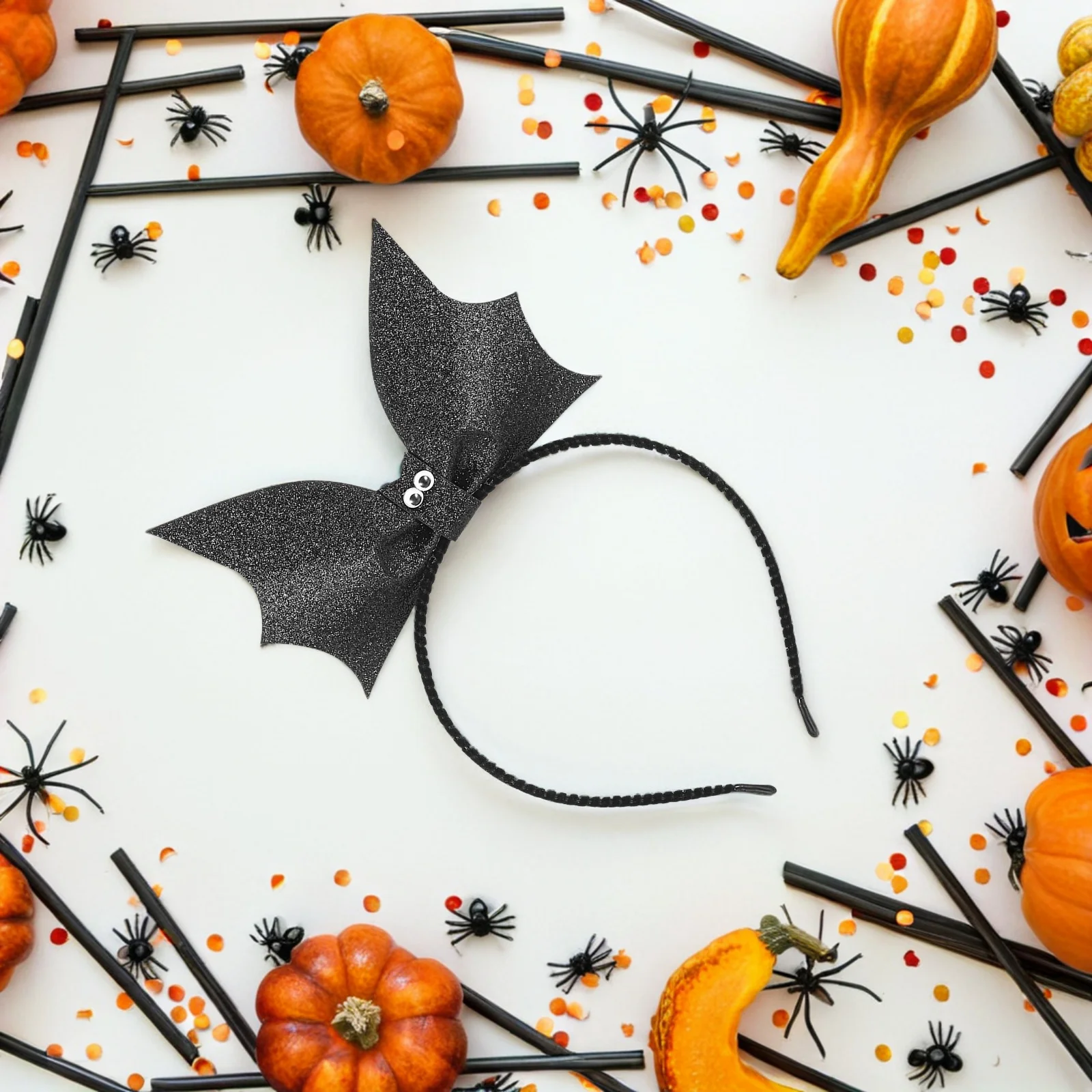 ที่คาดผมรูปค้างคาวประดับเลื่อม สำหรับงานปาร์ตี้แฟนซี งานคาร์นิวัล คริสต์มาส อีสเตอร์ ปีใหม่ งานเลี้ยงฉลอง น้ำหนักเบา