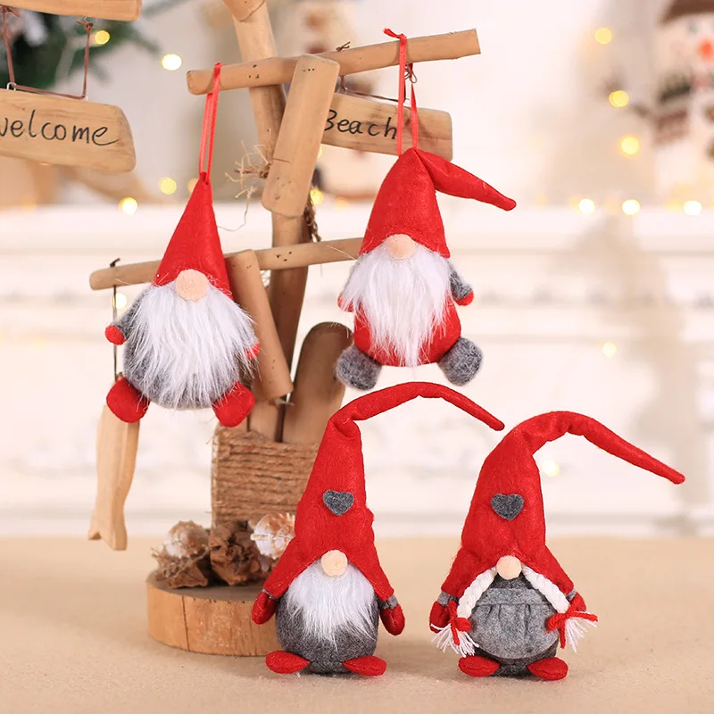 Sneeuwpop Pop Vrolijk Chirstmas Decor Voor Thuis Tafel 2023 Elanden Pop Kerstversieringen Santa Claus Navidad Cadeau Gelukkig Nieuwjaar 2024