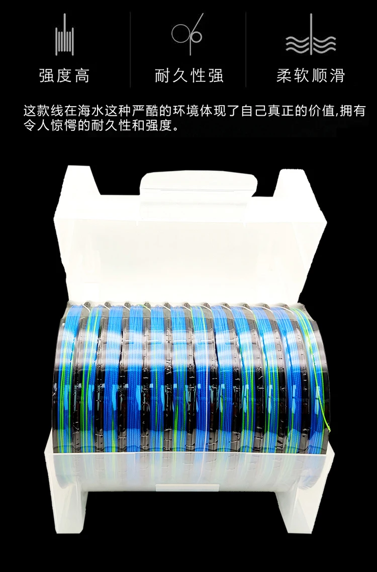 Original YGK X-BRAID ODDPORT WXP1 X8 PE Fishing Line 100m-1200m Japan Fishing Line 25LB 35LB 60LB 80LB 100LB 180LB