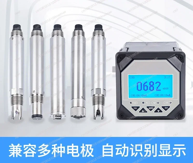 Industrial Online Water Quality Monitor Intelligent Sewage Ammonium Nitrogen Conductivity P-H Turbidity water quality detection