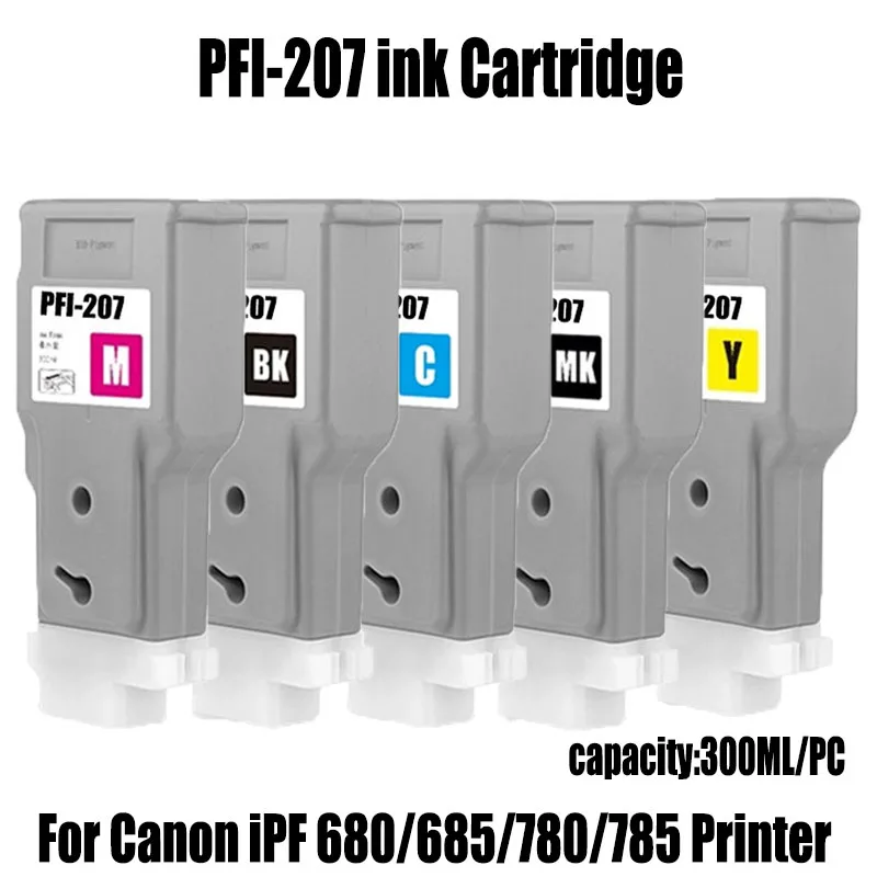 

PFI-207 pfi207 pfi-207 Ink Cartridge for Canon IPF680 IPF685 IPF780 IPF785 printer