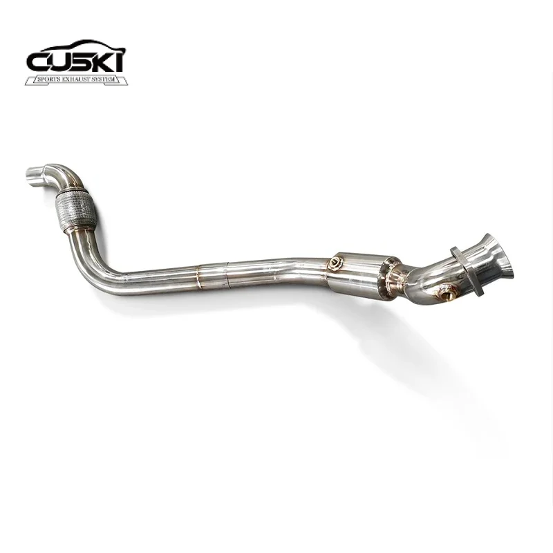 

High quality Stainless Stee Automobile Accessorie Suitable For Lexus IS200T IS250 IS300 2016-2019 2.0T Exhaust Downpipe