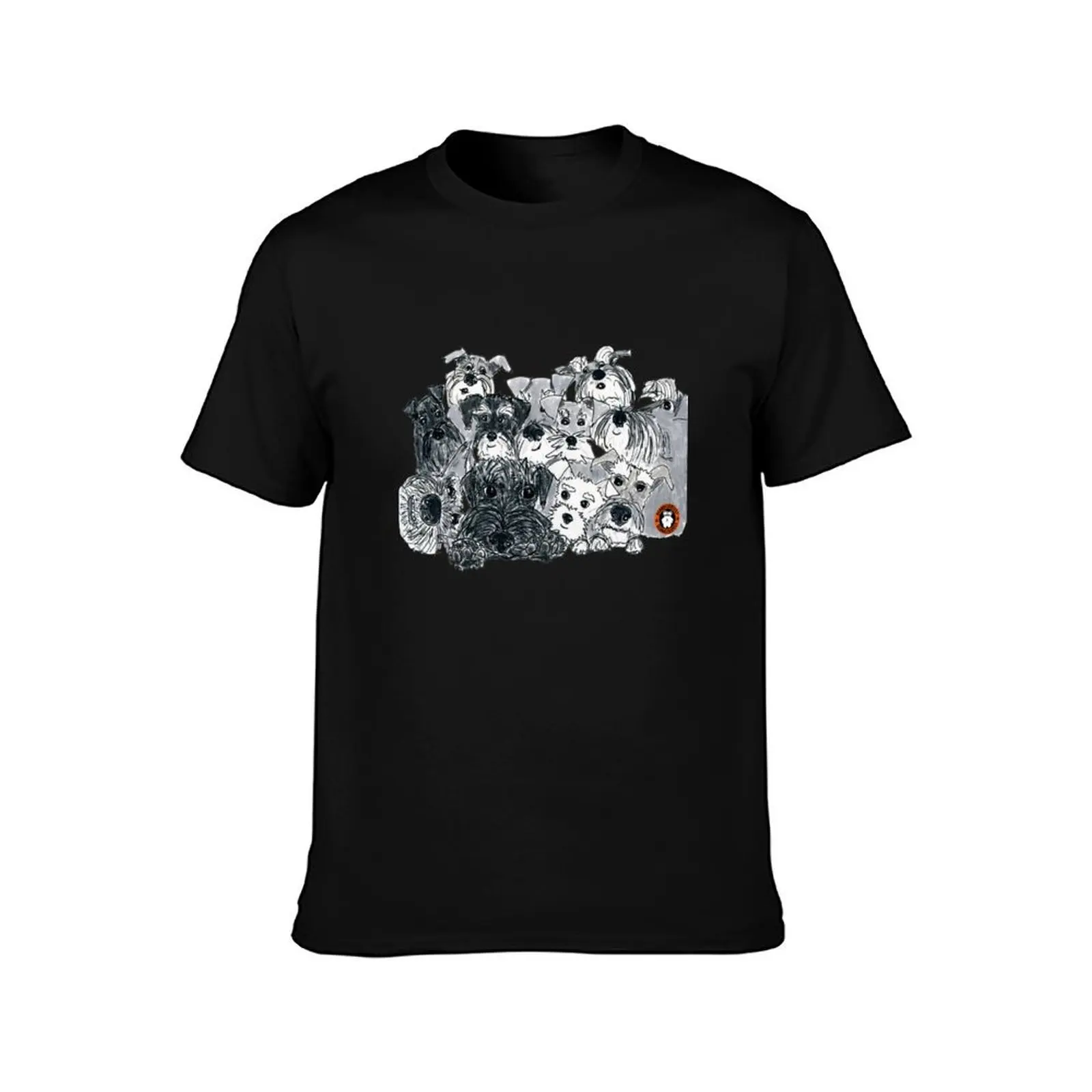 Did Somebody Say Walk cover artwork for Schnauzerfest T-Shirt, Summer Casual Cotton Tee, Oversized Streetwear Tops, 100% Cotton