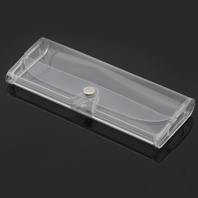 Portable Protector Holder Transparent Glasses for Case Cover Sunglasses Holder Box Eyeglasses Storage Box Clear PVC Sung