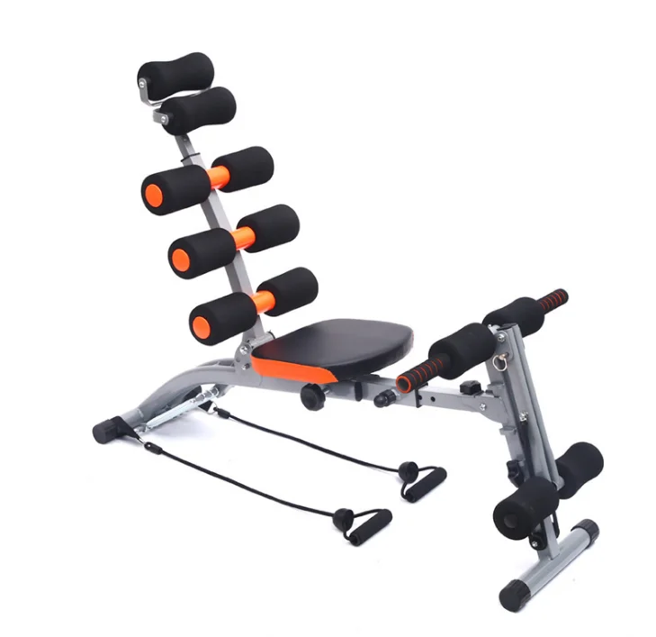 Factory Direct Abdomen Machine Home Exercise Six Abdominal Pack Care Fitness Equipment Gym With Four Tripes