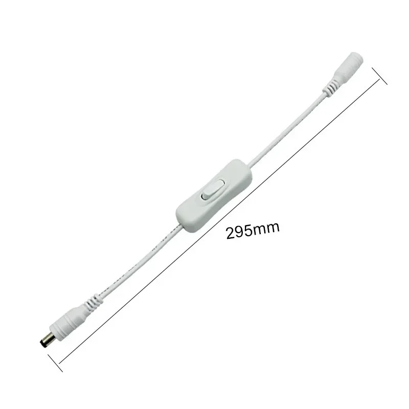 28 cm USB/DC Kabel met Schakelaar AAN/UIT Kabel Uitbreiding Toggle voor USB LED String USB Gadget USB Voeding Apparaat Gereedschap