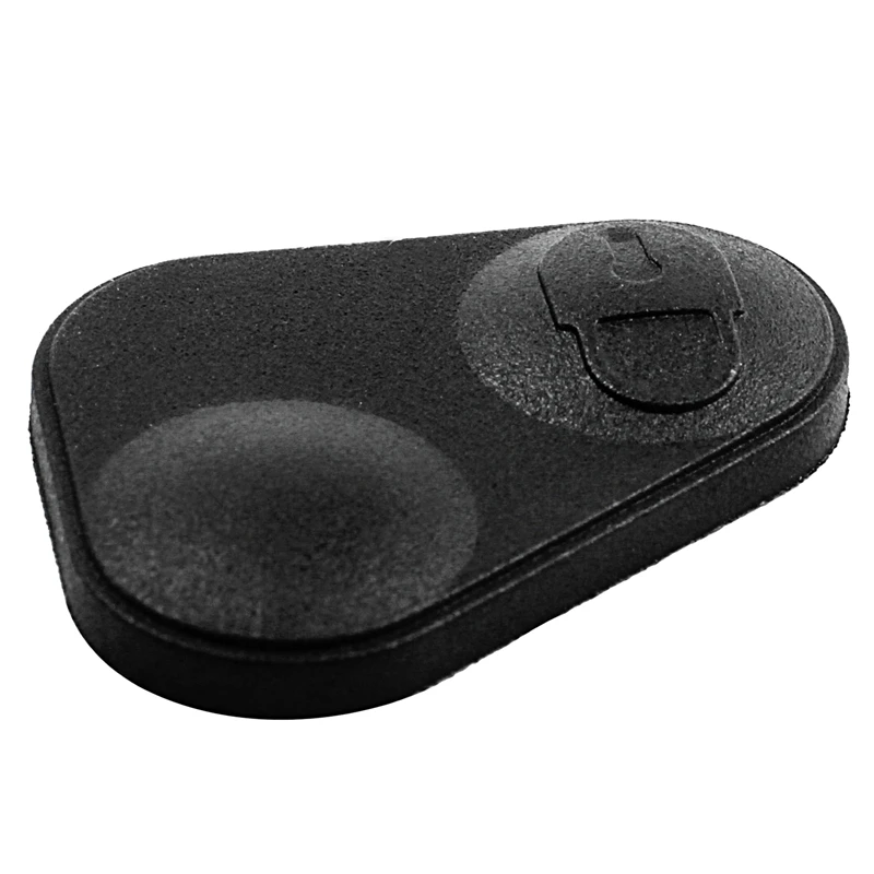 Rubber 2-Button Remote Key Fobs Pad Cover - YWC000300 For Land/Range Rover P38 Black