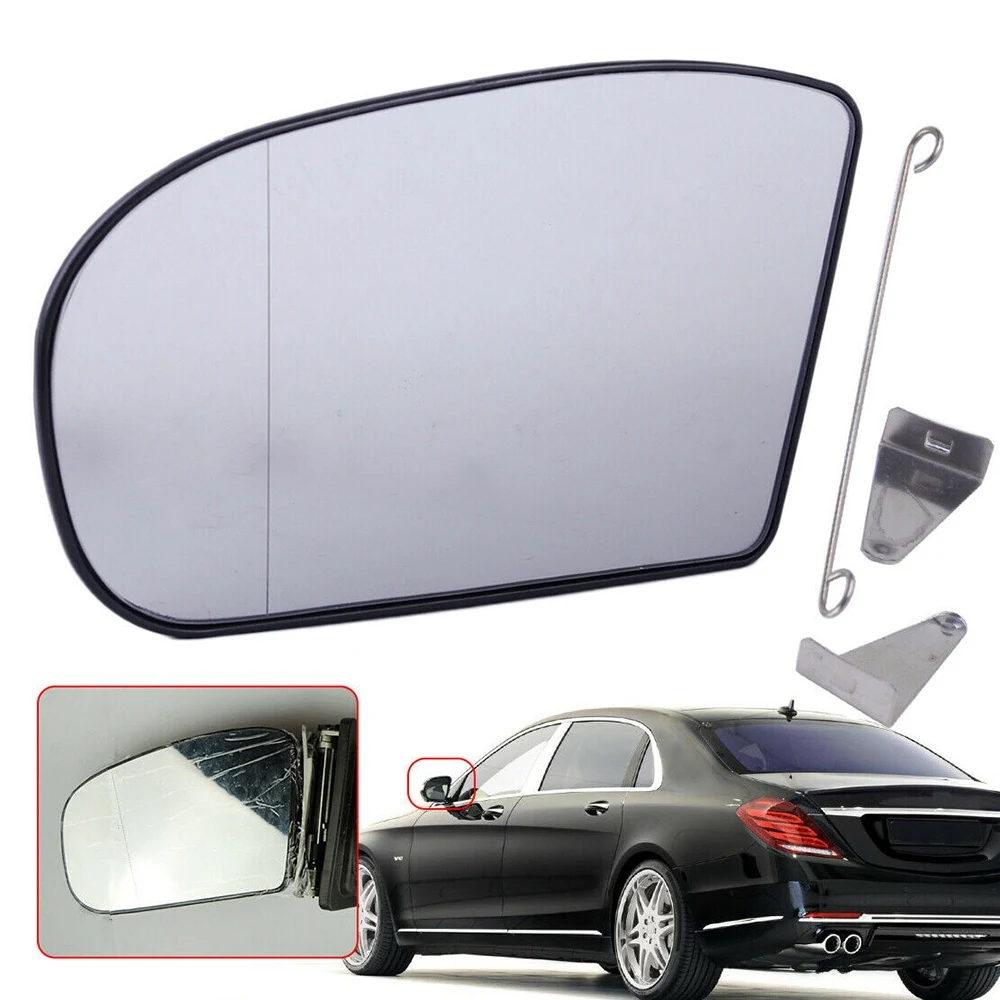 

LGW-uDriver Left Side Rear View Heated Mirror Glass for Mercedes-Benz E-Class W211 2002-2008 W203 00-2004