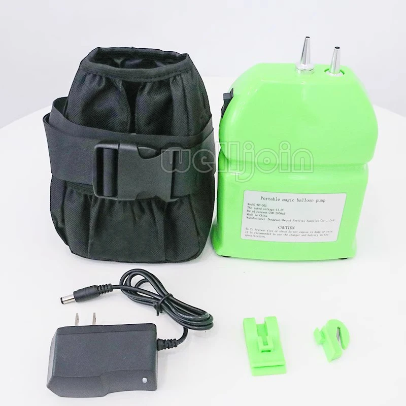 DD-301 tragbare elektrische magische Ballon pumpe wiederauf ladbare lange Ballon luftpumpe tragbare drahtlose Ballon luftpumpe 110-240v