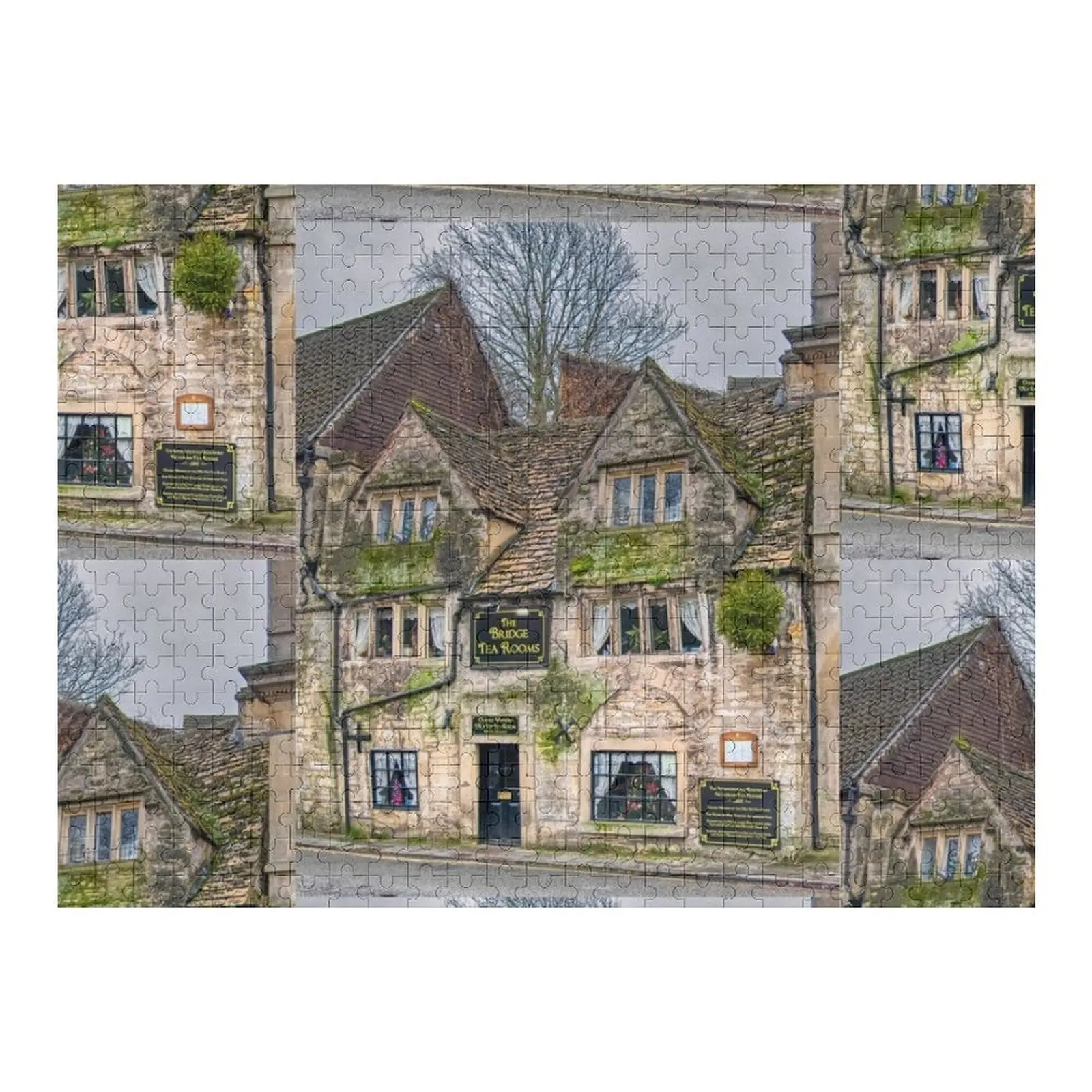 

The Bridge Tea Rooms Jigsaw Puzzle Custom Name Child Toy Photo Puzzle