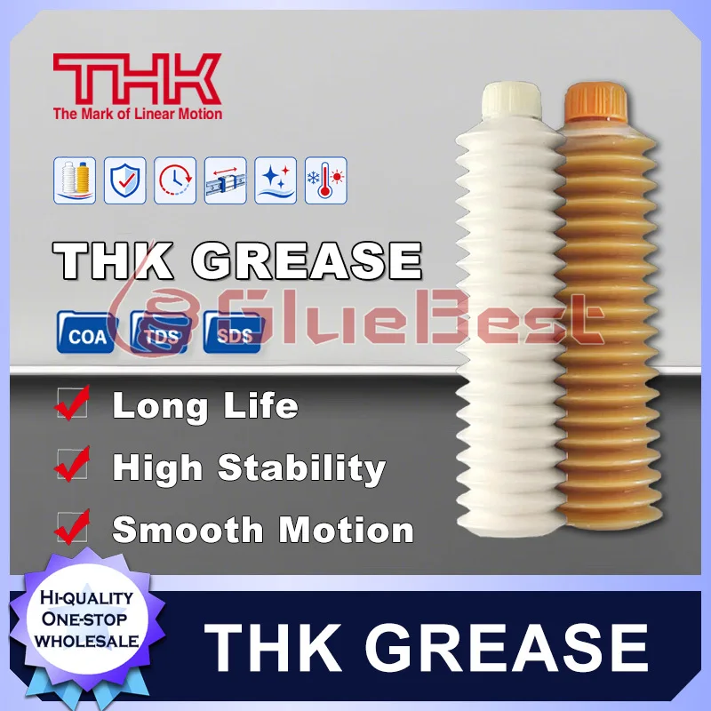 Grasa para Guías Lineales THK AFA AFB LF AFC AFE CA AFF AFJ AFG 70g 400g para Rodamientos, Rieles Deslizantes, Lubricación de Máquinas CNC, Movimiento Estable