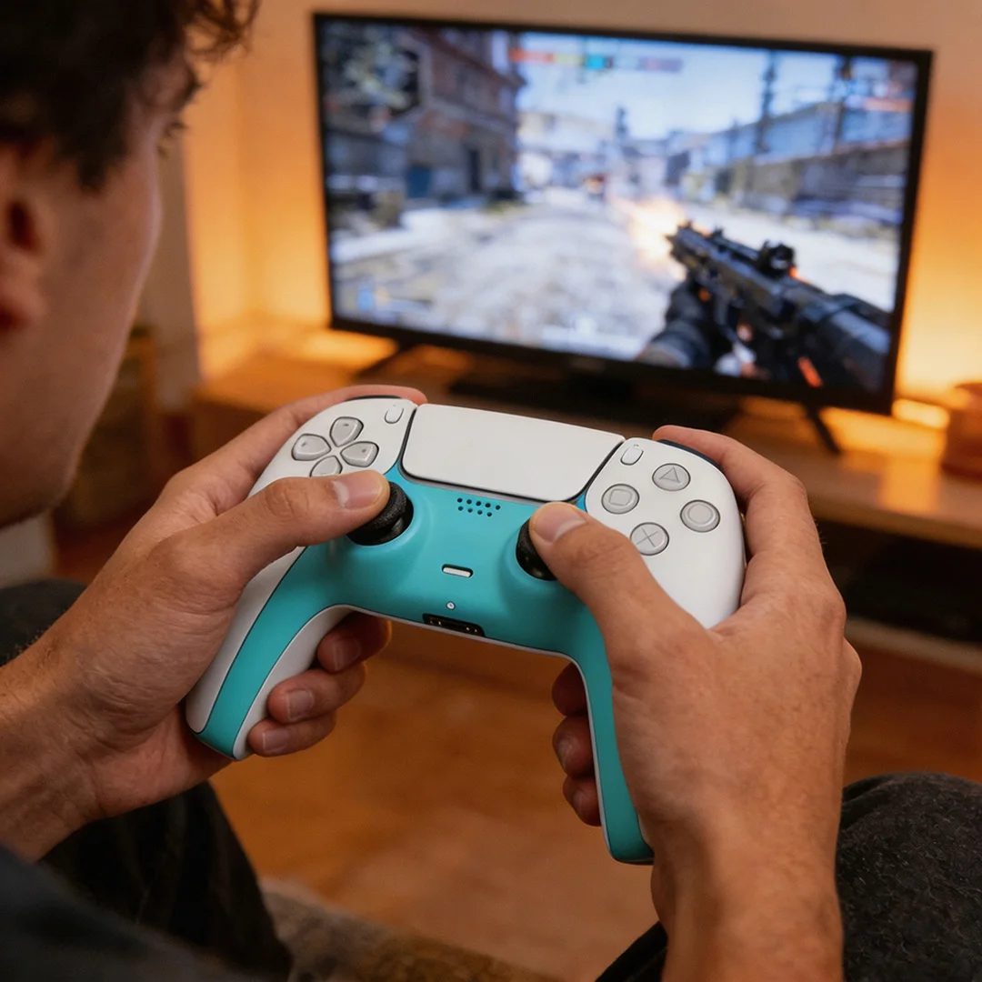 5 sztuk matowych nakładek na kontroler PS5 z ikoną mikrofonu, akcesoria dekoracyjne do kontrolera Playstation 5 — zdjęcie produktu 3