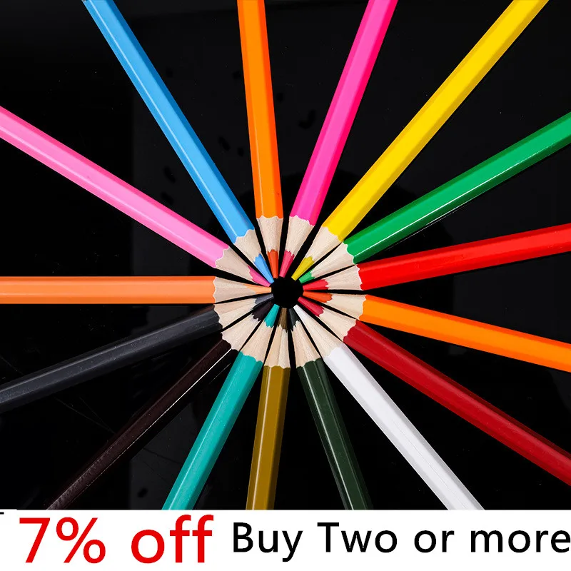 Color Pen Pencils Set Children Kawaii Stationery Crayon Coloring Drawing Colored Pencil for School Paint Art Supplies lápices