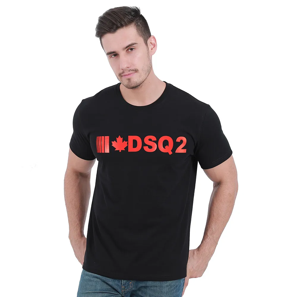 

Men and Wome Universal Pure Cotton Breathable Pure White Large Size Round Neck Short-sleeved Cultural Shirt Cross-border