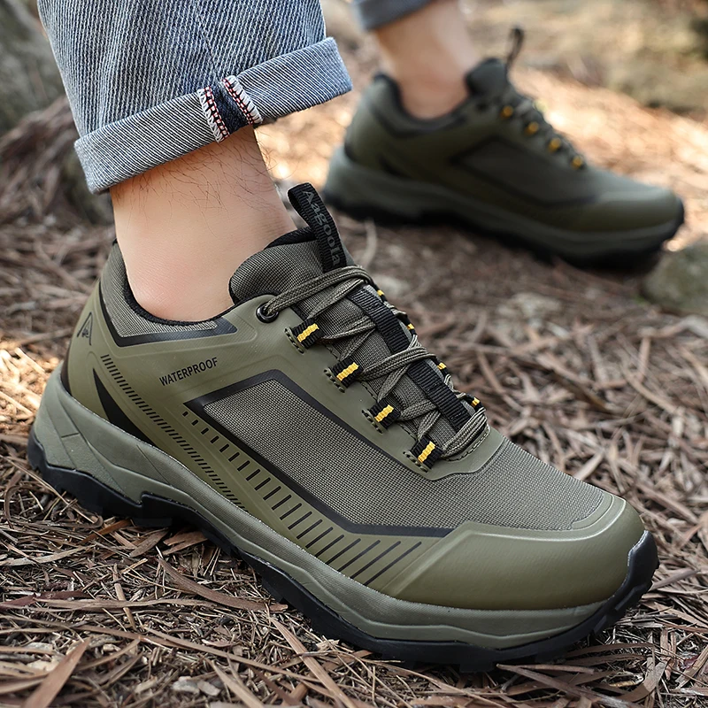 Sepatu Lari Pria Model Terbaru - Anti Slip Trail Running Sneakers ulasan dan harga