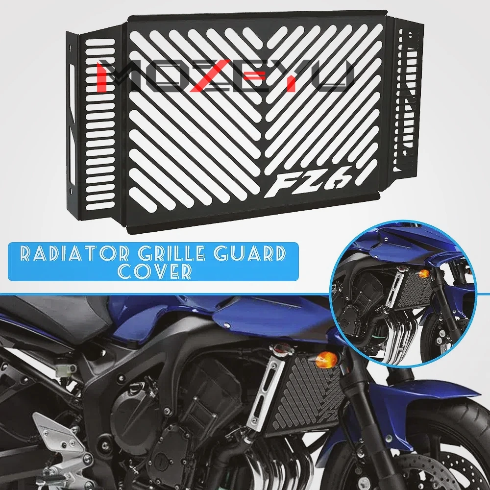

FOR YAMAHA FZ6 N/S/S2 Fazer 2004-2005 2006 FZ6N FZ6S Motorcycle Radiator Grille Protection Guard Cover Protector Accessories