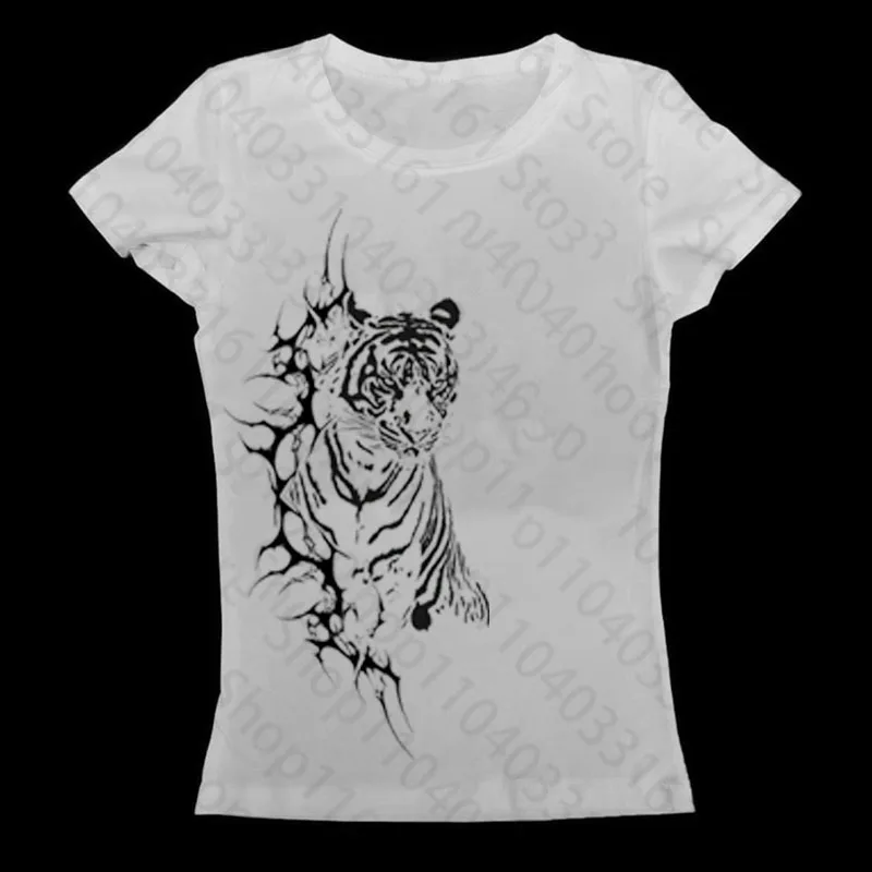 

Эстетичная женская футболка с аниме-графикой в готическом стиле, укороченный топ, уличная одежда, гранж, винтажная повседневная футболка с коротким рукавом, одежда Y2K, эмо-стиль