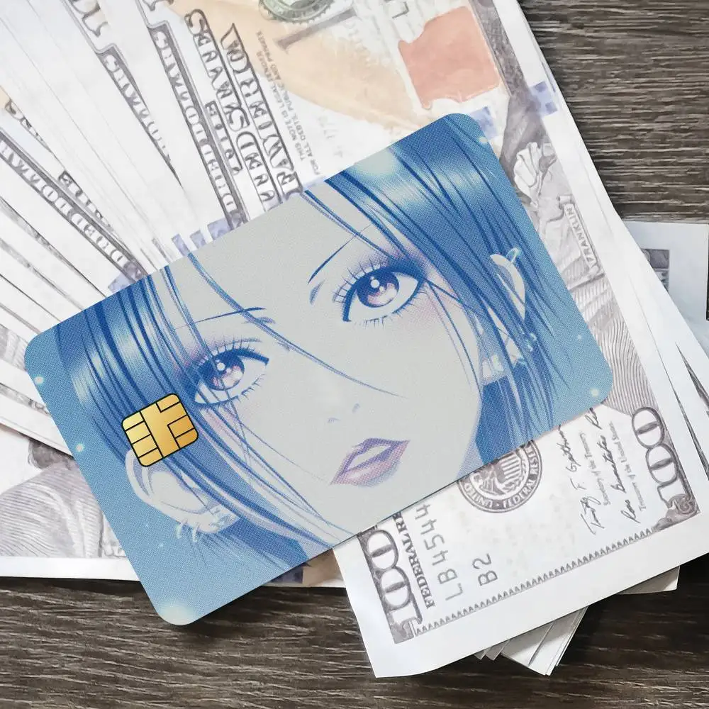 credit card sleeves anime Sailor Moon Pink Sweet Skin No residue Anime NANA Poster Credit Card