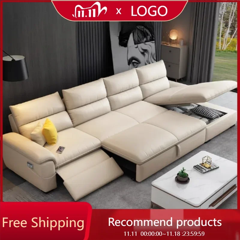 Relaxing Two Seater Multifunctional Sofa Modern European Recliner Armchair Sofas Bed Daybed Luxury Woonkamer Banken Furniture