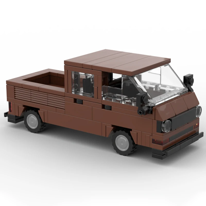 

175 шт. MOC 1982 VWer Transporter T3 Doka, строительные блоки, рождественский подарок, обучающие курсы на основе запроса, креативное выражение, сделай сам