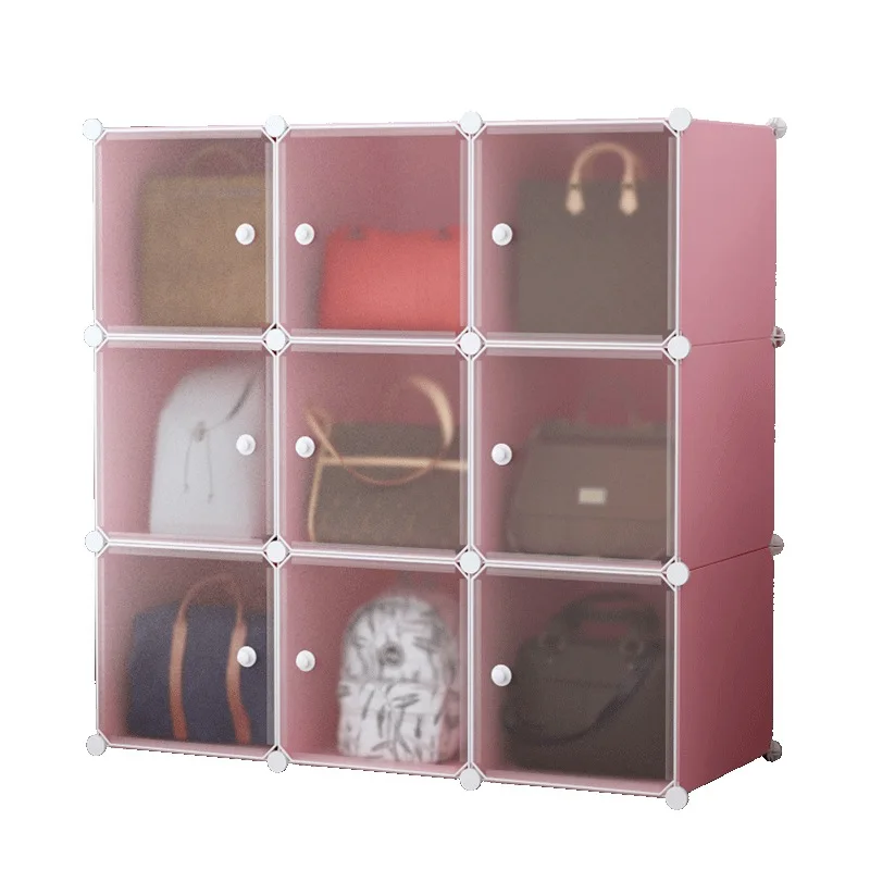 

Jieran household lockers multifunctional large-capacity free combination storage plastic cabinets economical storage cabinets