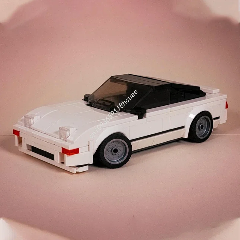 

233 детали MOC Nissan 240SX/180SX S13 City Champions, конструктор суперкара, рождественский подарок, детские подарки, коллекция