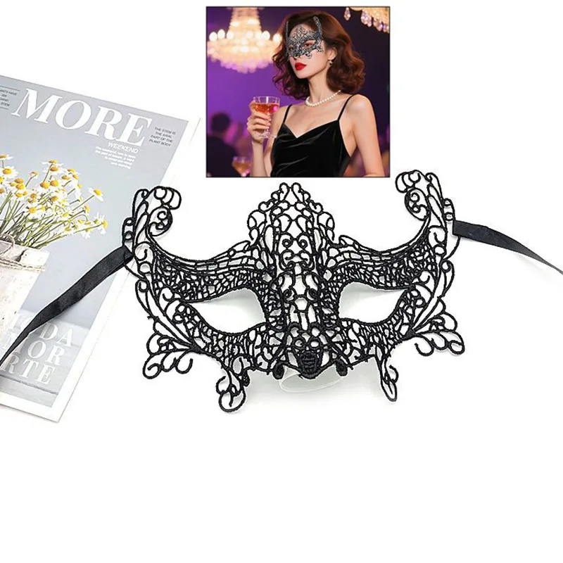 หน้ากากตาลูกไม้ผู้หญิง หน้ากากแต่งหน้าเซ็กซี่ หน้ากากบอล ของใช้คริสต์มาส ของใช้ฮาโลวีน หน้ากากเต้นรำเซ็กซี่ หน้ากากลูกไม้ปาร์ตี้ หน้ากากตาลูกไม้ทรงไม่ตายตัว