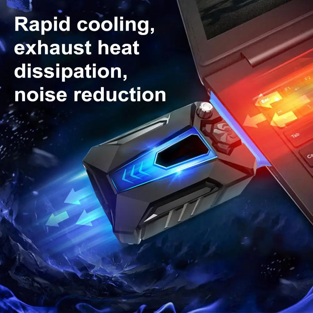 Laptop Cooler High-speed Ultra-quiet Usb Air Cooler with Intelligent Temperature Control for Computer Radiator External for Low