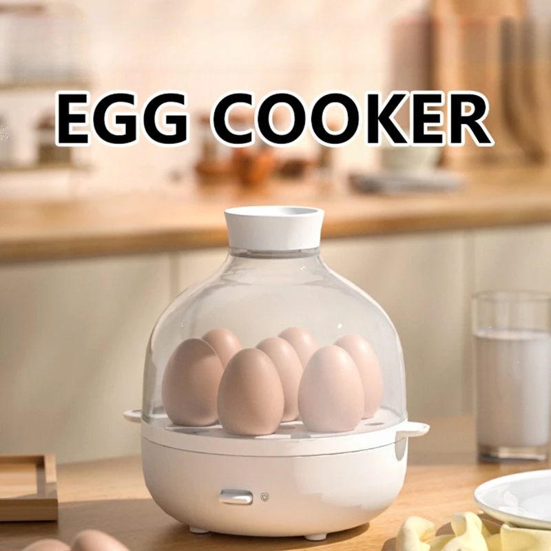 

110V egg cooker automatically power off household breakfast multi-functional dormitory steamed egg double-layer small
