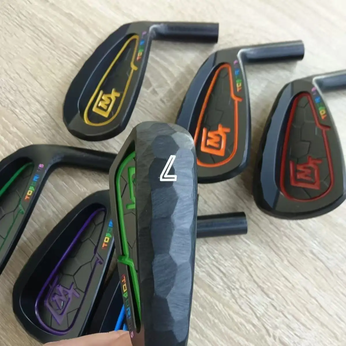 

Men's Golf Clubs Black ITOBORI MTG Golf Irons 7pcs 4-9P R/S/SR Flex Steel/Graphite Shaft With Head Covers