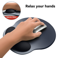 Gradient Mouse Pad Wrist Guard with Logo Female Wrist Guard Mouse Pad Wrist Support Computer Silicone Mouse Pad Wholesale