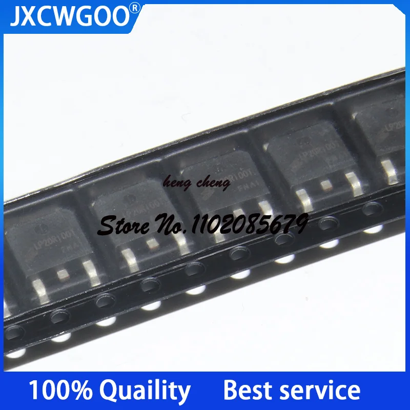 10 Buah 100% Pengontrol dan Regulator Voltase LP20R100T TO-252 AC-DC Asli Baru
