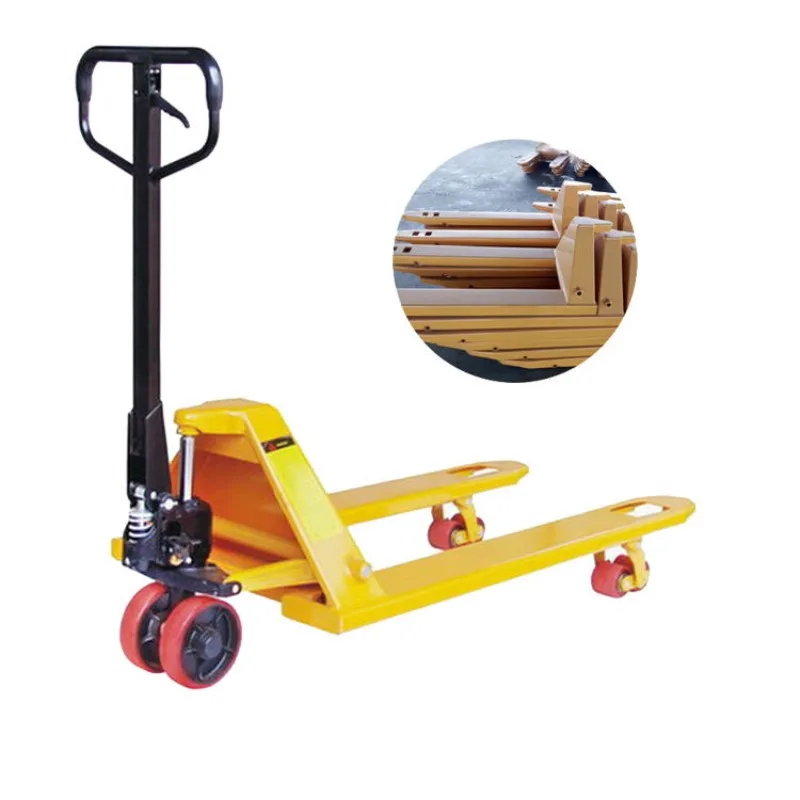 

Manual Hydraulic Hand Pallet Truck 2Ton 3Ton 5T Capacity Warehouse Logistics Lifting Equipment Nylon PU Wheels CE Certified