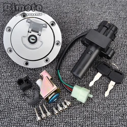 Ignition Switch Seat Lock with Key Kit For Honda 35010-MW3-611 35010-MW3-610 CB750 F2 CB Seven Fifty RC42 CB1300 1998-2002