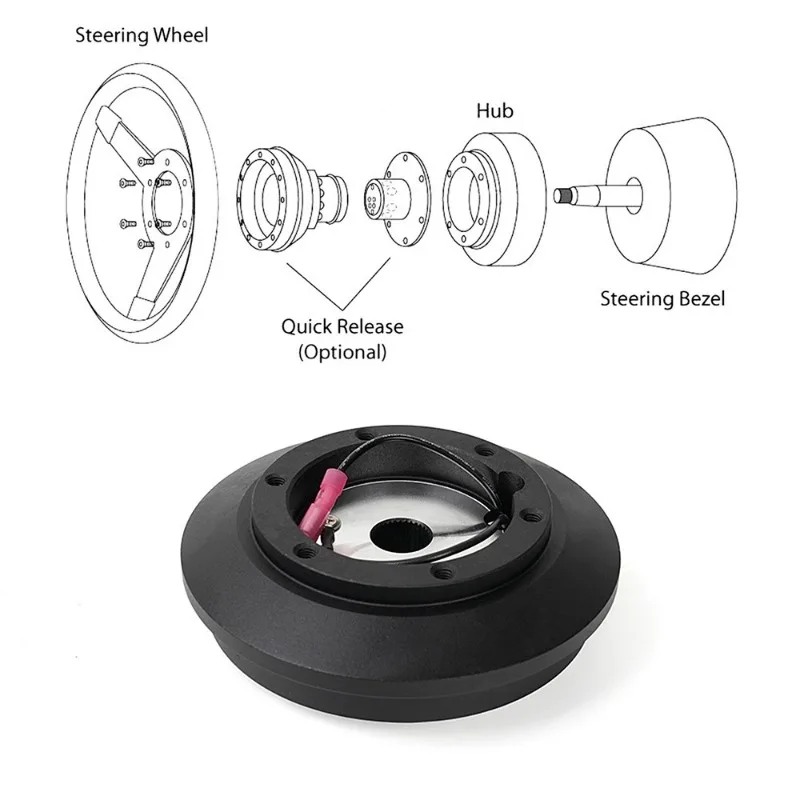 For Steering wheel connection adapter for Toyota Lexus steering wheel base 121H