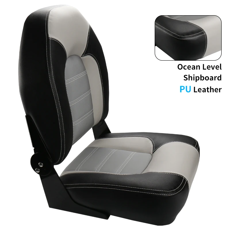Asiento para lancha de pesca en PVC impermeable y duradero - imagen 3