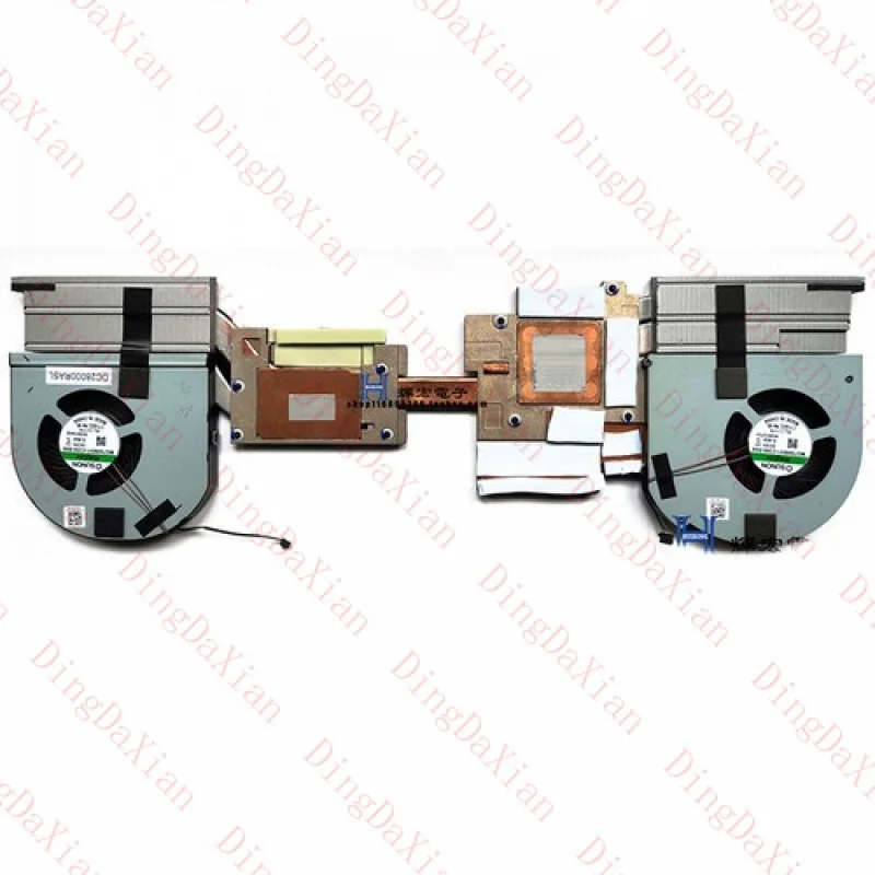 

Вентилятор охлаждения с радиатором для Dell Precision 7750 M7750 RTX5000 110W, FRNMW 0FRNMW