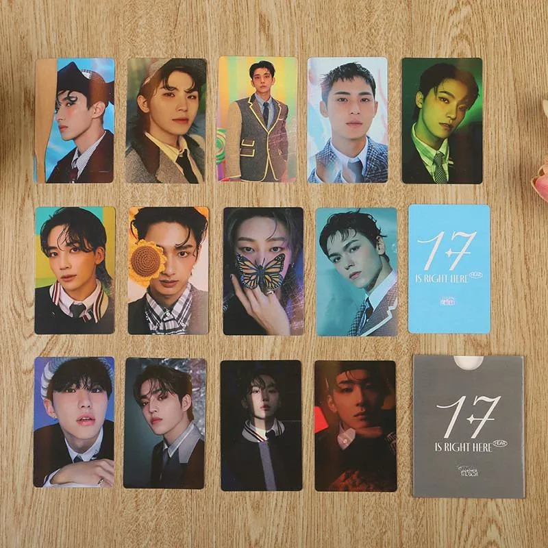 New Kpop Idol Album 17 IS RIGHT HERE Photocard Fans CARAT Gift