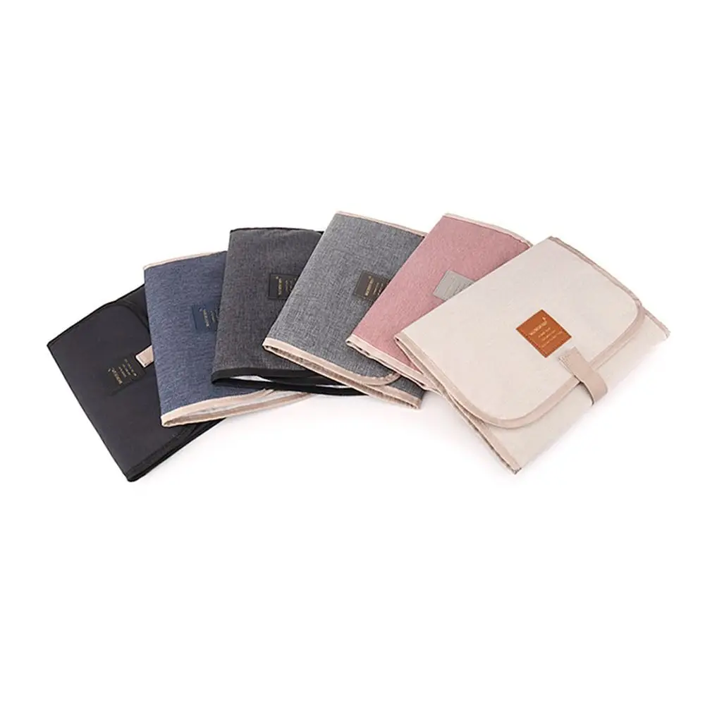 Waterproof Newborn Diaper Changing Pad Foldable Portable Travel Nappy Changing Mat Compact Easy To Clean Newborn Diaper Changer