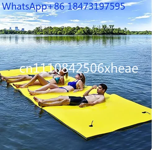 Color random water floating blanket swimming adult thickened entertainment sea floating bed leisure pool water magic carpet