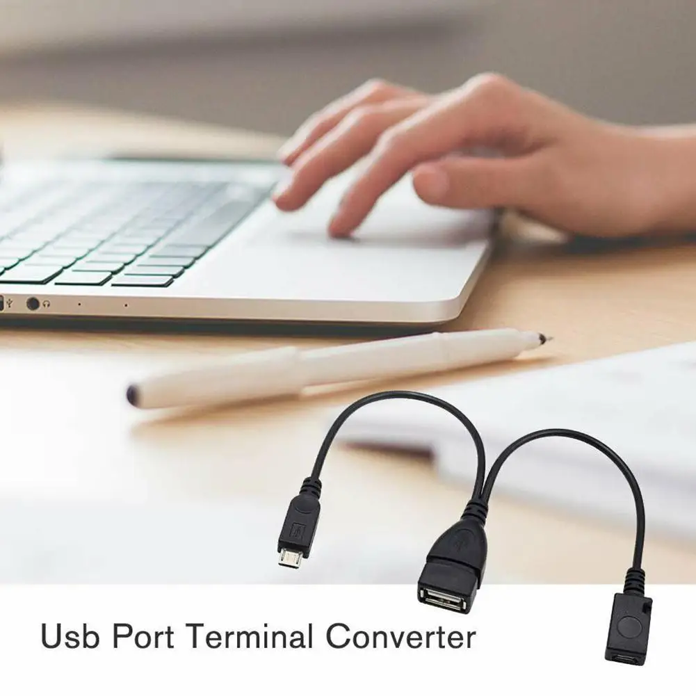 USB Port Terminal Adapter OTG Cable For Fire Port Or Stick Gen TV Converter Terminal 3 2nd Fire USB