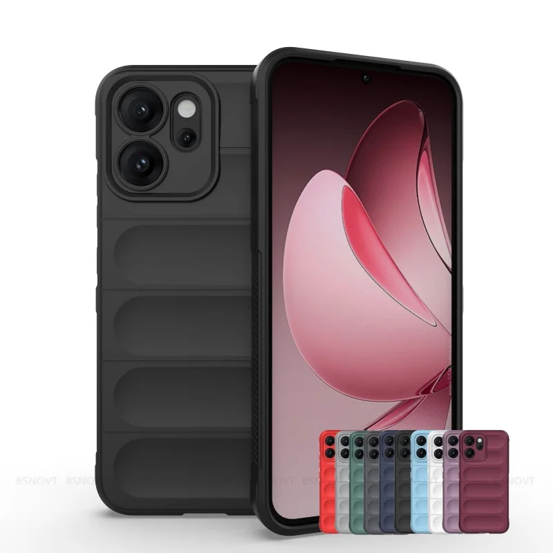 For Reno 14 Case Cover OPPO Reno 14 Capas Shockproof Armor Back Bumper Lens Protective Soft TPU For Fundas Reno 14 Reno14 Cover