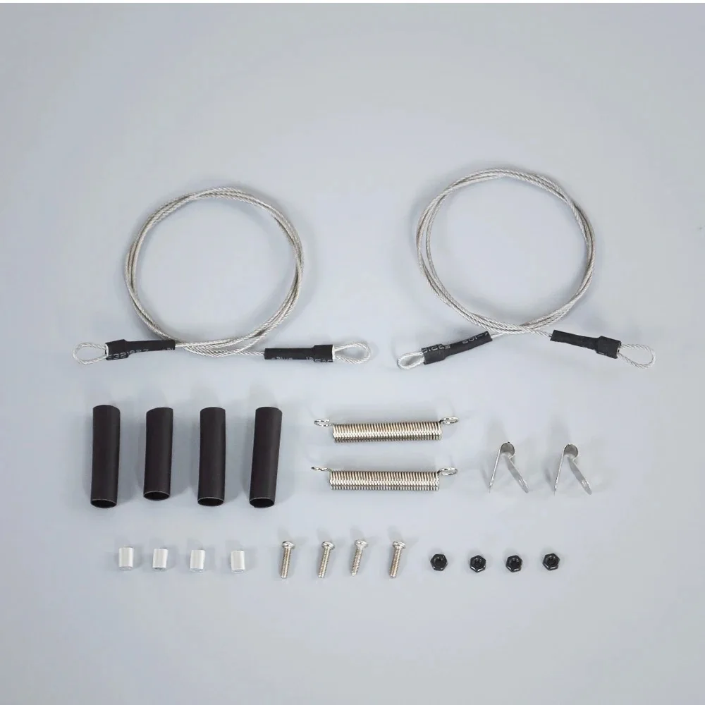 1/10 RC Crawler Camel Trophy Steel Cable Tow Rope for TRX4 SCX10 Wrangler Body Shell Modification Accessories