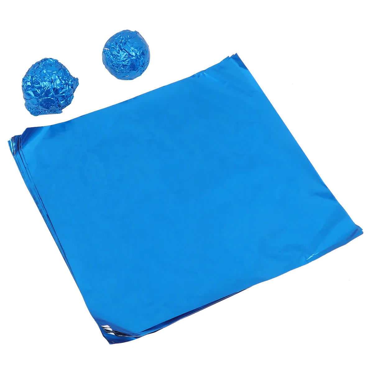 

100pcs Food Packaging Aluminum Foil Safe BBQ Tin Foil Paper Candy Wrapper Cookie Wrappers Kitchen Outdoor Party