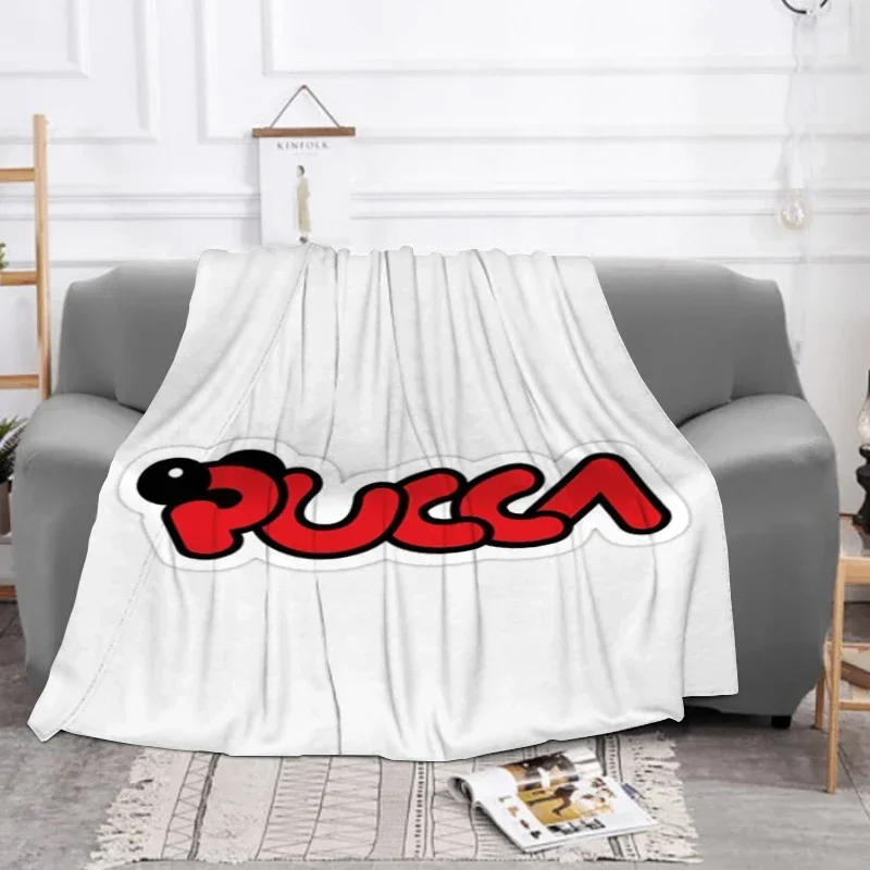 

Custom Baby Blanket Sofa Winter Pucca Fluffy Soft Blankets Bed Furry Machine Washable Throw Throws Baby Fleece Beds Nap Anime