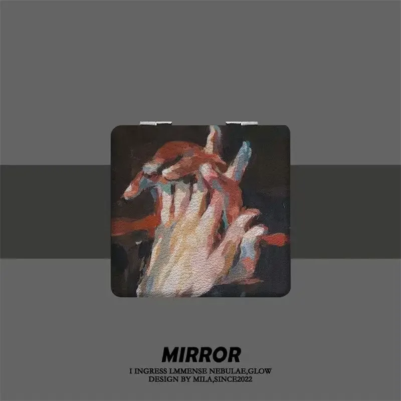 love-hand-mini-miroir-de-maquillage-pliable-portable-double-face-rabattable-en-pu-miroir-normal-et-grossissant-peigne-avec-aspiration-magnetique