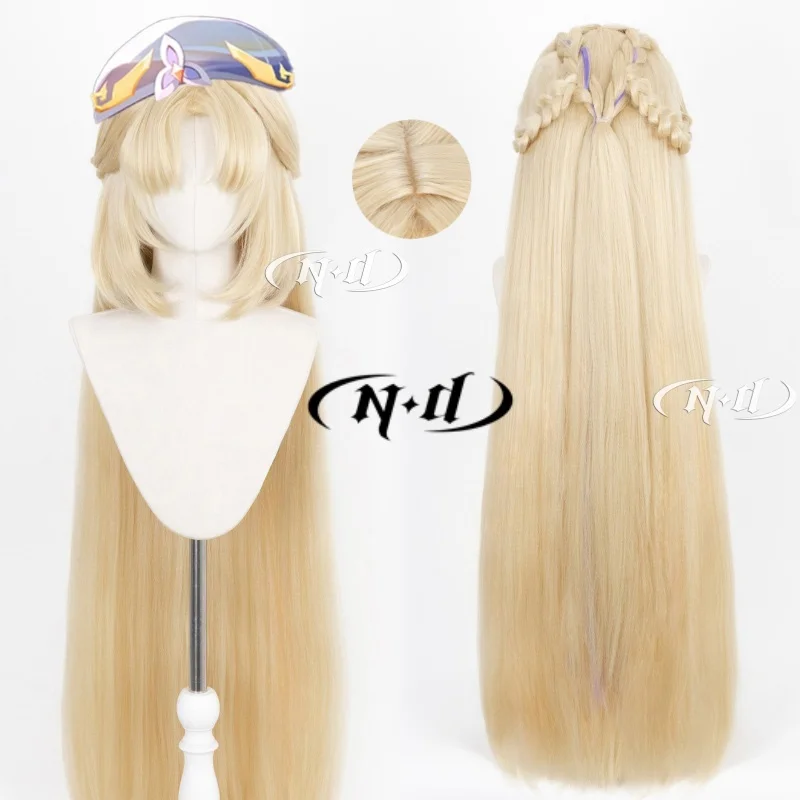 

ND Nicole Reeyn Genshin Impact Cosplay Wigs Hair Hairpiece for Comic-con Cosplayer Halloween Costume Party Theme Heat-Resistant