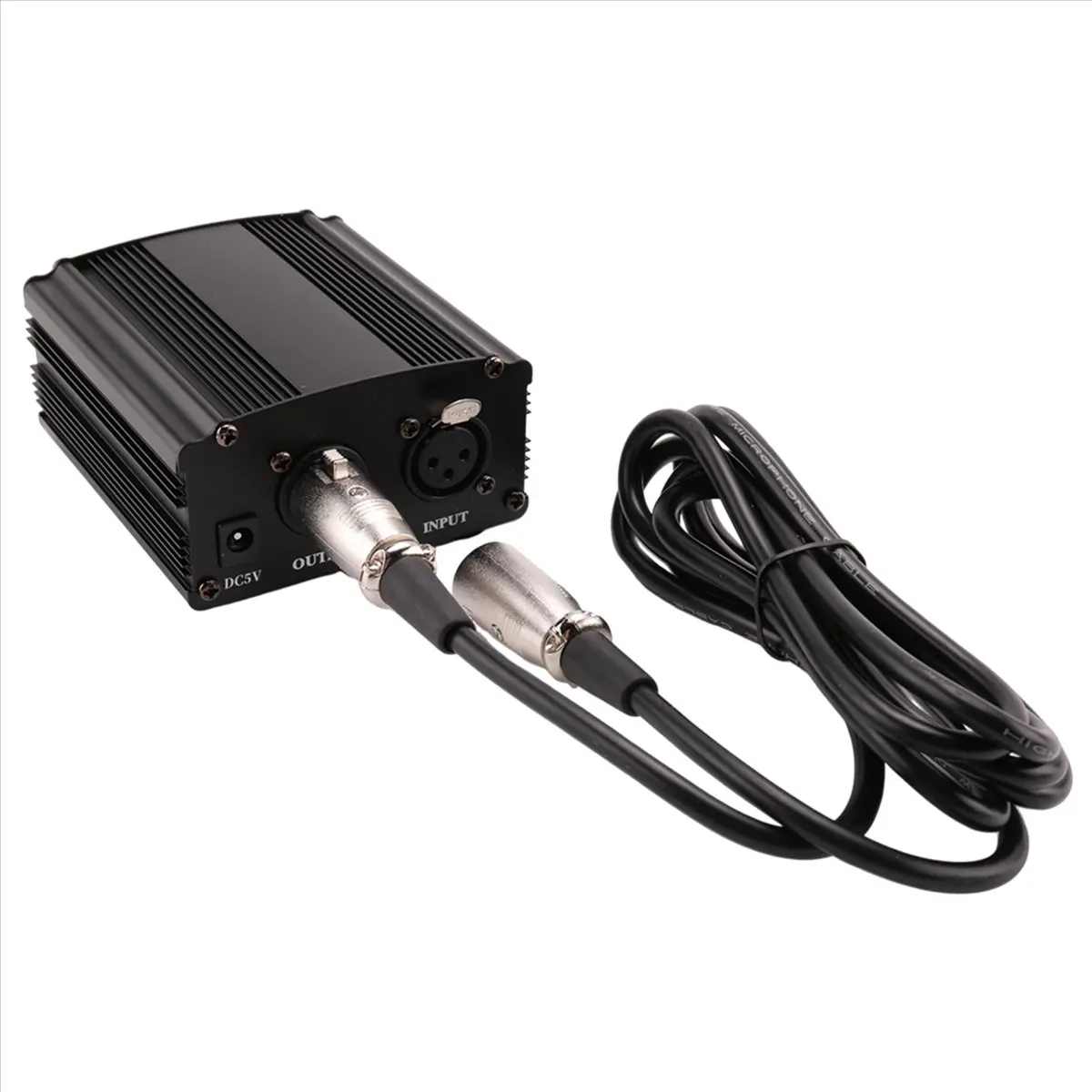 

Новый ABNR для микрофона BM 800 с фантомным питанием 48В, с адаптером и аудиокабелем XLR для любого музыкального оборудования, вилка стандарта США